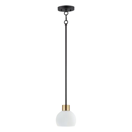 Maxim Lighting Coraline 1-Light Mini Pendant 91270SWBZSBR